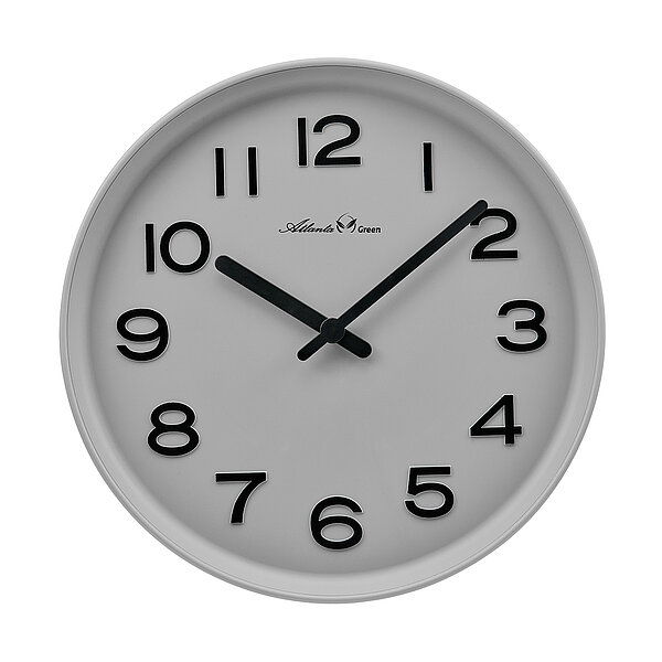 ATLANTA GREEN, nachhaltige Wanduhr